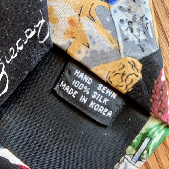 NICOLE MILLER *vintage* 1996 necktie. 100% silk. - Picture 4 of 6